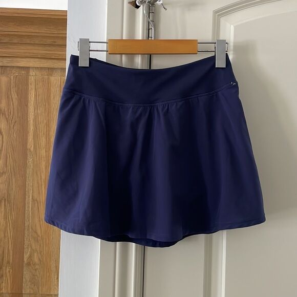 Zella suns out performance tennis golf skirt skort in navy nightfall small - Picture 4 of 9